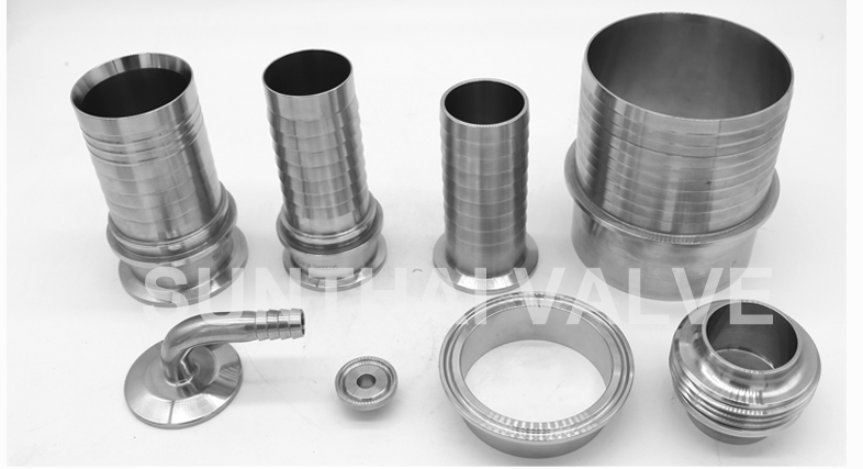 Sanitary Stainless Steel Tri Clamp Ferrule Hose Adaptors