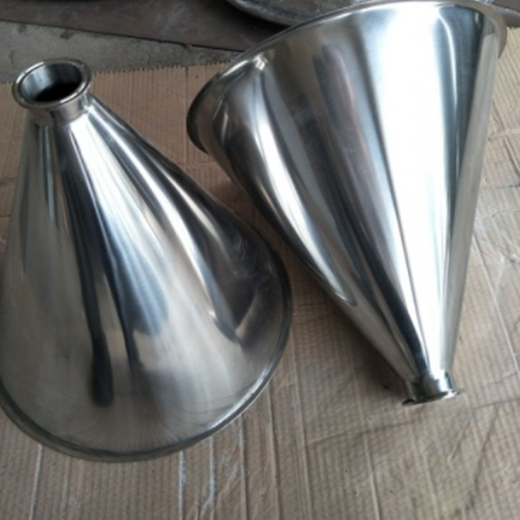 Santiary Stainless Steel Tri Clamp Conical Grist Hopper