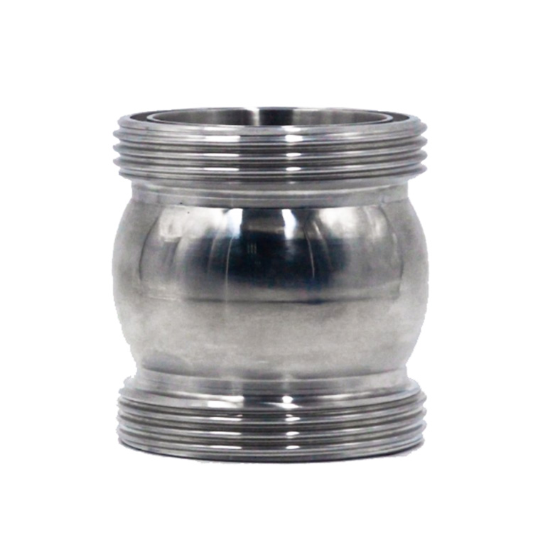 Hygienic Stainless Steel flanged non return valve ball type