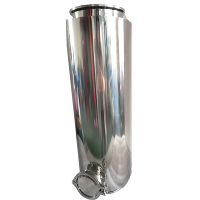 Sanitary Stainless Steel Dewaxing Column with TriClamp Drain Ferrule for Sleeve