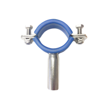 Hygienic Anti Vibration Clips with Stem And Rubber Insert