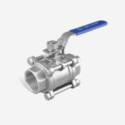Stainless Steel 3PC Ball Valve 1000WOG NPT female