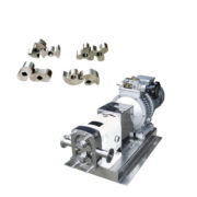 Sanitary Stainless Steel High Viscosity Rotary Lobe Pump
