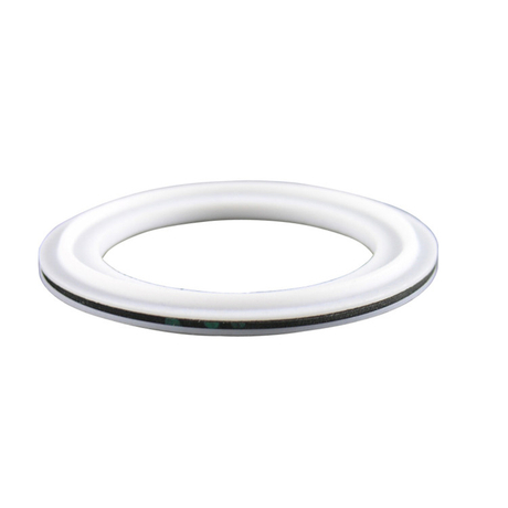 Details about   BVV PTFE Envelope Tri-Clamp Gaskets with Viton Filler