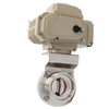 Sanitary Butterfly Valve with Electric Acutator