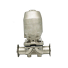 Sanitary Triclamp Diaphragm Valve with Stainless Steel Actuator