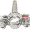 Sanitary Round Pipe Holder with Tube Hanger