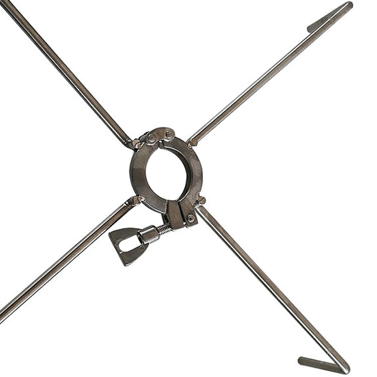 Tri-Clamp Extractor Parts Quadpod Tripods for Open Blast Extractor and Closed Column Extractors