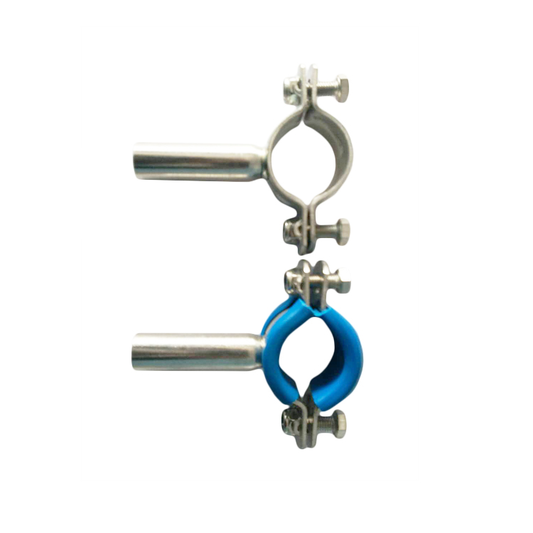 Hygienic Anti Vibration Clips with Stem And Rubber Insert