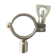 Stainless Steel Heavy Duty Pipe Clamp with Socket