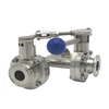 3 Way Butterfly Valves with linkage level
