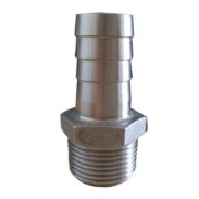 Stainless Steel Hexagon Hose Nipple 150 LBS