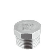 Stainless Steel NPT Threaded Hexagon Plug 150LBS