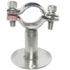 Sanitary Round Pipe Holder with Tube Hanger