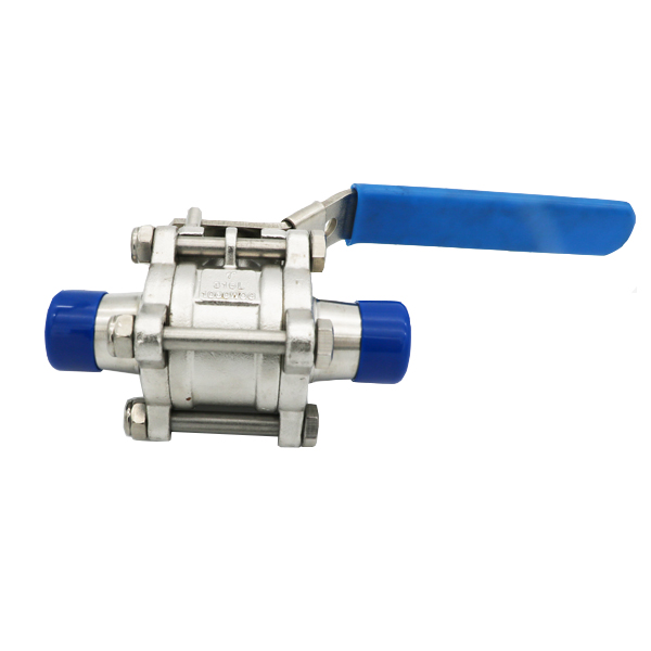BPE Ball Valve with Long Auto Welded Tube