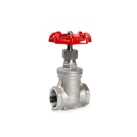 Manual Stainless Steel Gate Valve Female Thread from China manufacturer ...