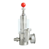 Sanitary Safety Exhaust Valve with Pressure Gauge for Fermentation Tank