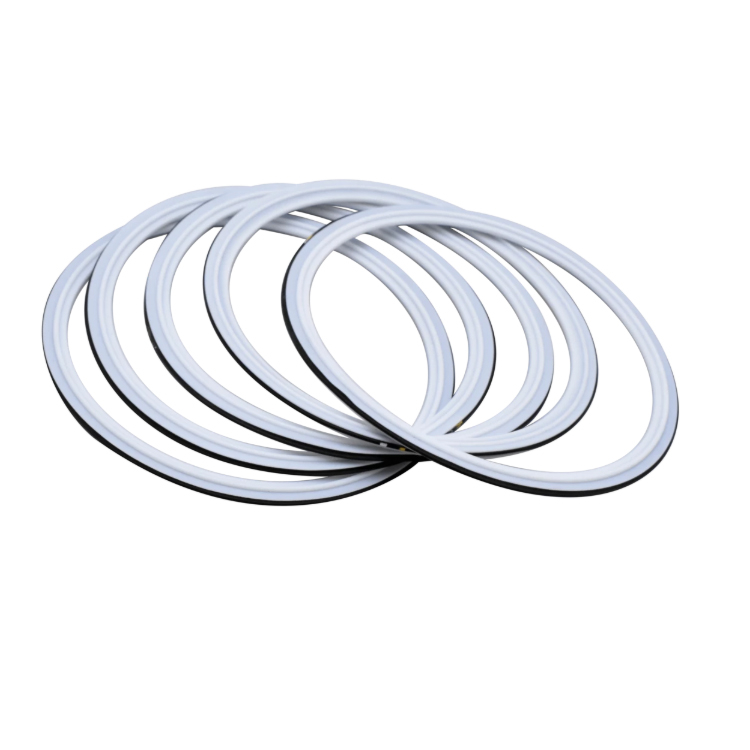 PTFE Envelope Gaskets Tri-Clamp Seal with Viton Filler