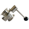 Tri Clamp Sanitary Butterfly Valve With Pull Trigger