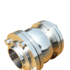 Hygienic Stainless Steel flanged non return valve ball type