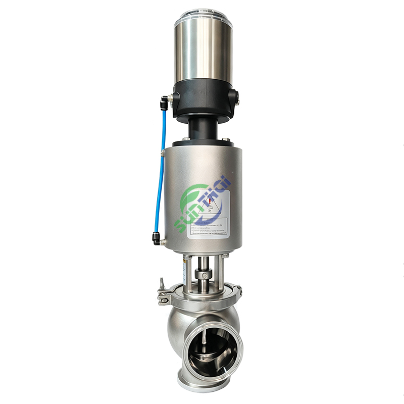 Sanitary Pneumatic Single Seat Divert Valve