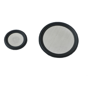 Tri Clamp Rubber Gasket with SS304 Fixed Mesh