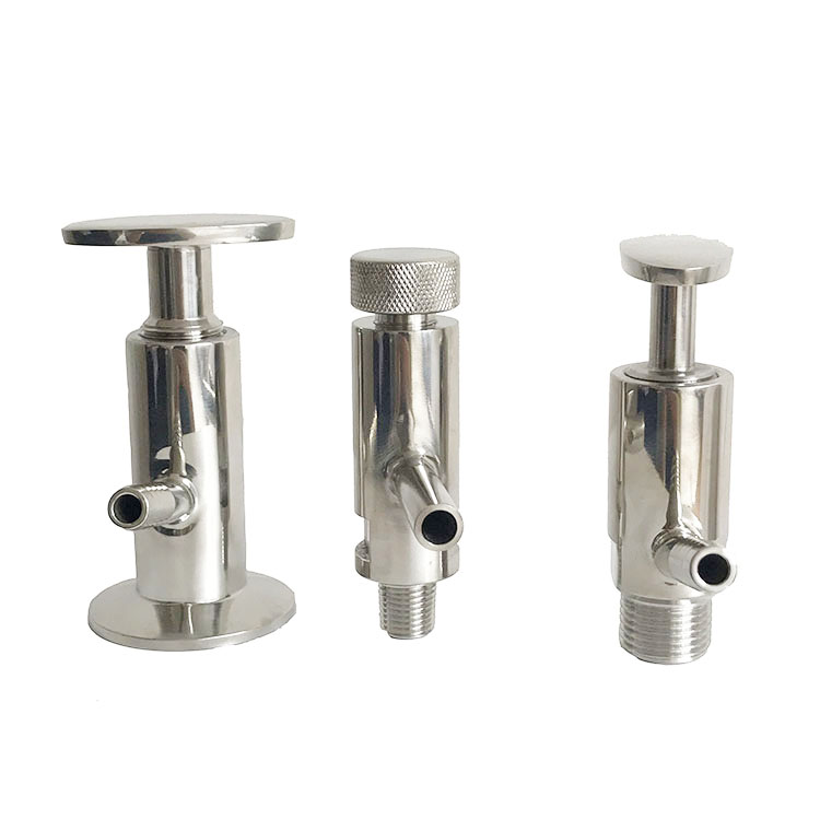 Sanitary Stainless Steel Sampling Cock Valve with Tri-clamp End