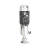 Sanitary Stainless Steel Intelligent Pneumatic Mini Flow Control Valve With Postioner