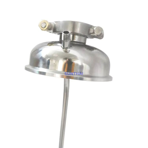 Hemispherical Lid with Sight Glass and DIP Tube