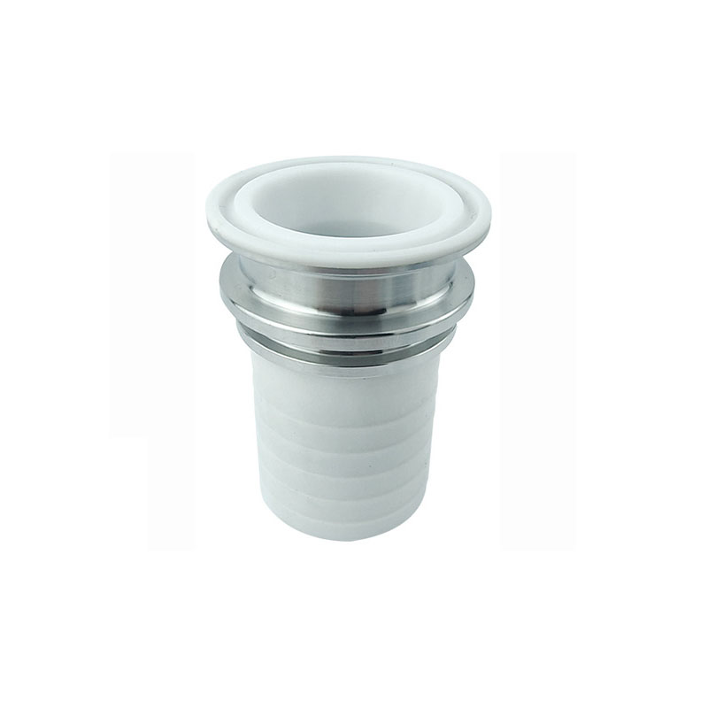 Fluorine Lined Tri Clamp Hose Barb