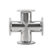 Sanitary Fluorine Lined 4-Way Cross