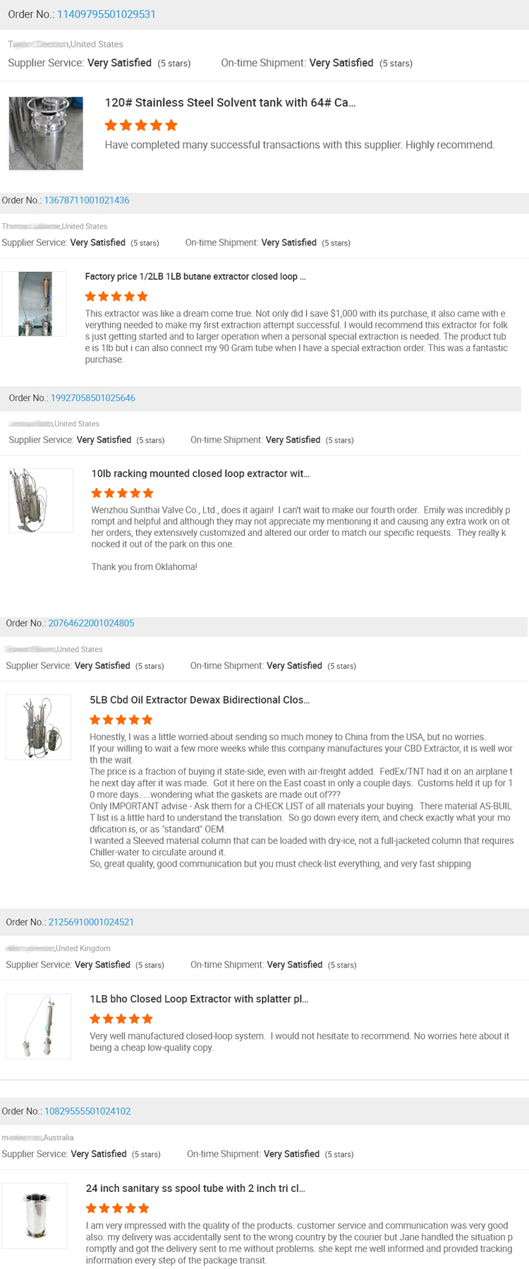 client feedback