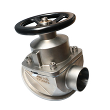 Sanitary Manual Tank Bottom Diaphragm Valve