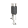 Sanitary Stainless Steel Intelligent Pneumatic Mini Flow Control Valve With Postioner