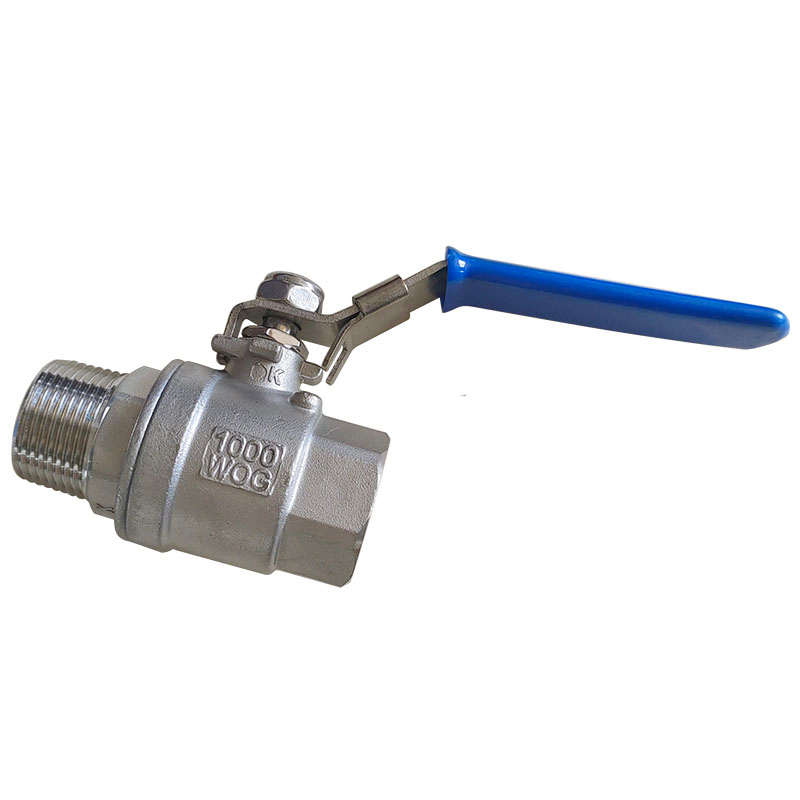 Male To Female Thread 2 PC Full Port Ball Valve