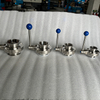 Tri Clamp Sanitary Butterfly Valve With Pull Trigger