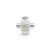 SS304 Forged Pipe Fitting Cross 1/2" NPT Male Female