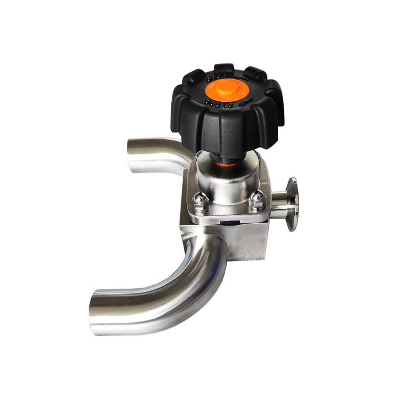 Sanitary U Type Three Way Diaphragm Valve