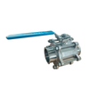 Low Temperature Sanitary 3 Piece Ball Valve