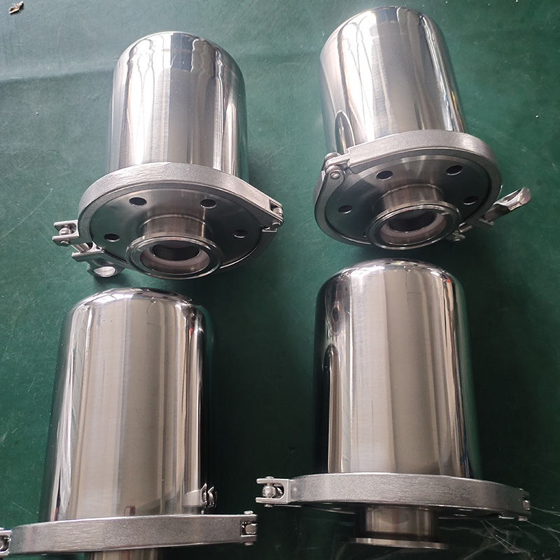 tri clamp rebreather