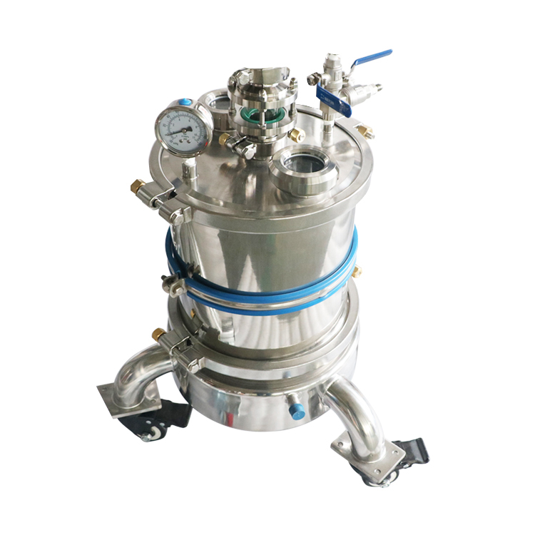 10"x10" Extractor Collection Tank with Jacketed Shatter