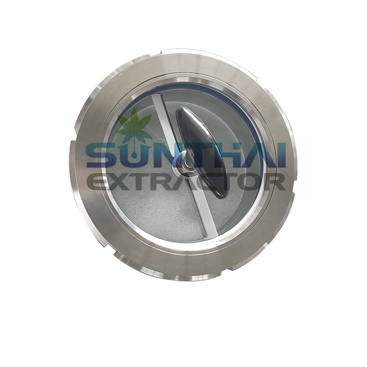 Sanitary Sight Glass with Wiper