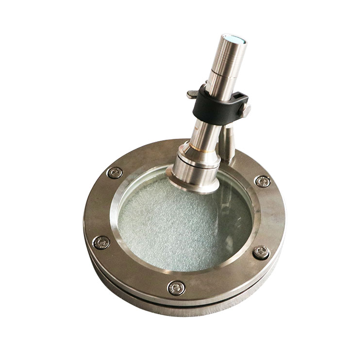 DIN11851 sanitary flanged sight glass with light indicator