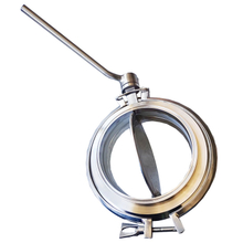 Tri-Clamp Sanitary Powder Tight Butterfly Valve