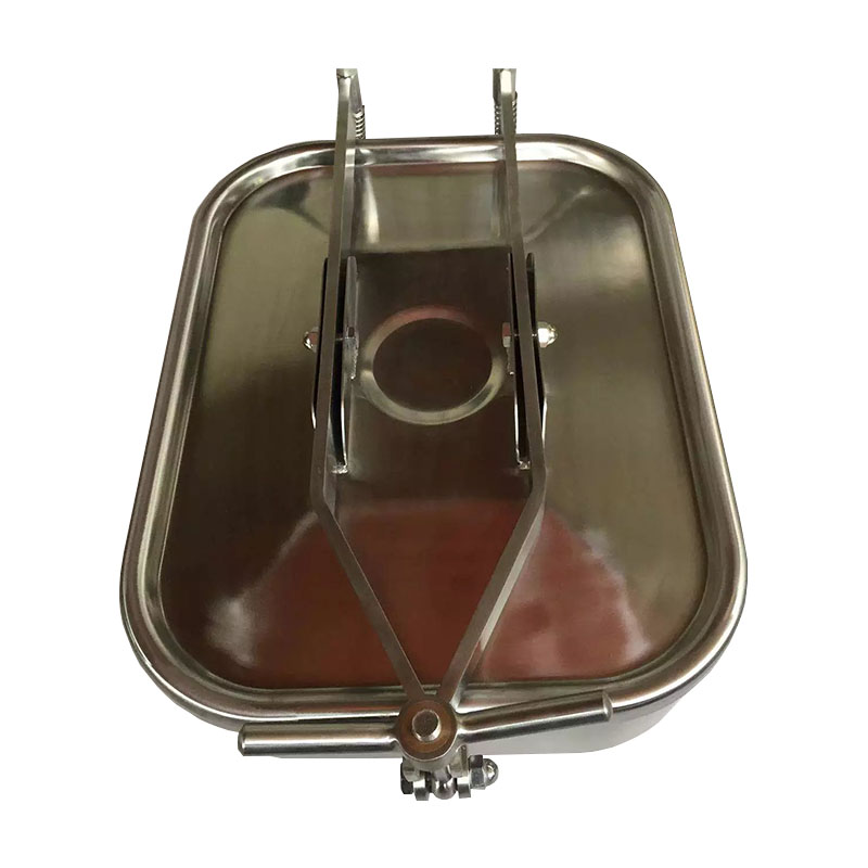 Stainless Hygienic Rectangle Tank Manhole Covers
