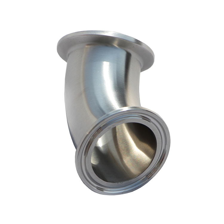Stainless Steel Sanitary 45 degree elbow