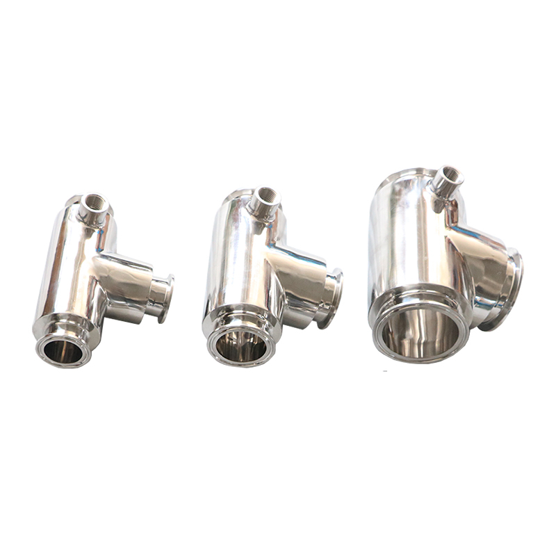 Sanitary Stainless Steel Jacketed Tee