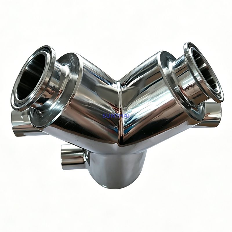 Tri Clamp Y Type Jacketed Tees