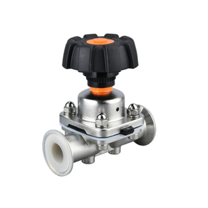 Fluorine-lined Tri Clamp Diaphragm Valve
