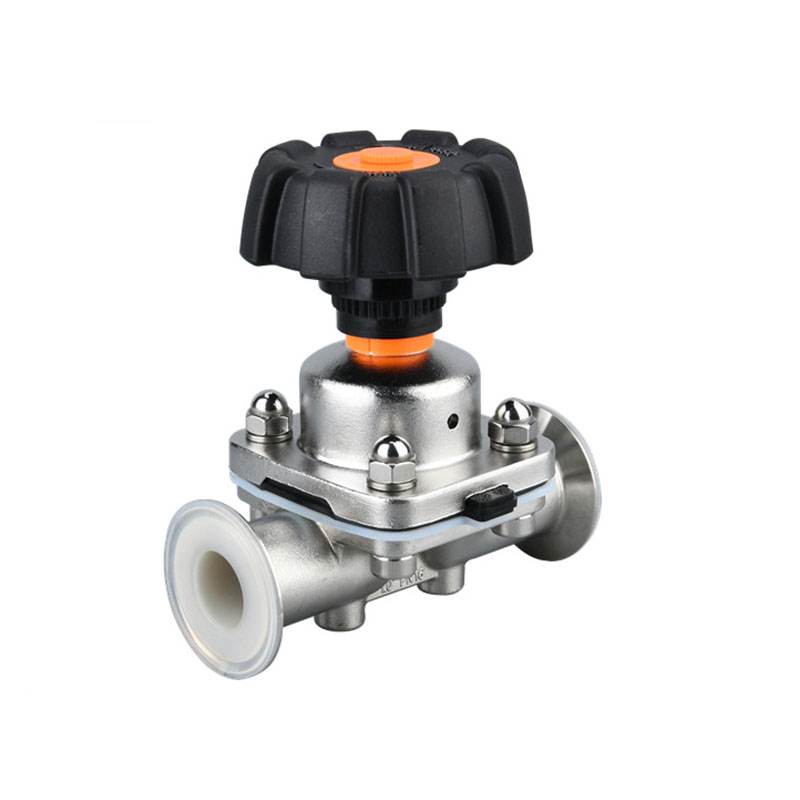 Fluorine-lined Tri Clamp Diaphragm Valve